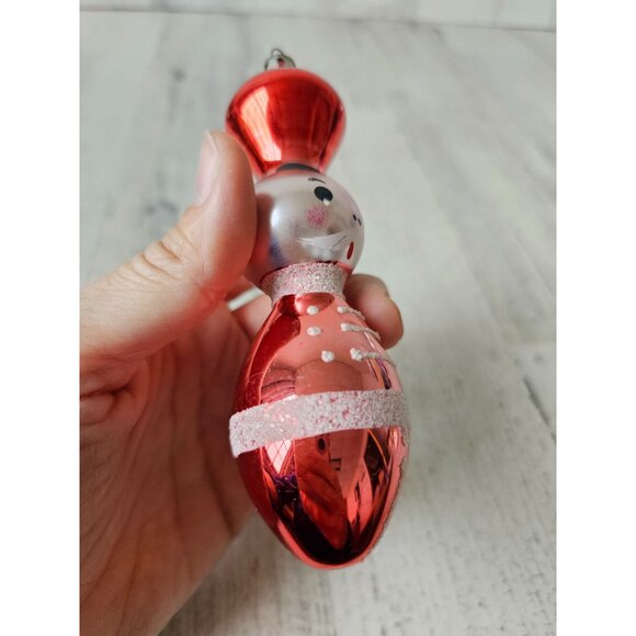 Vintage mercury glass soldier nutcracker ornament carlini? Xmas tree - Picture 8 of 8